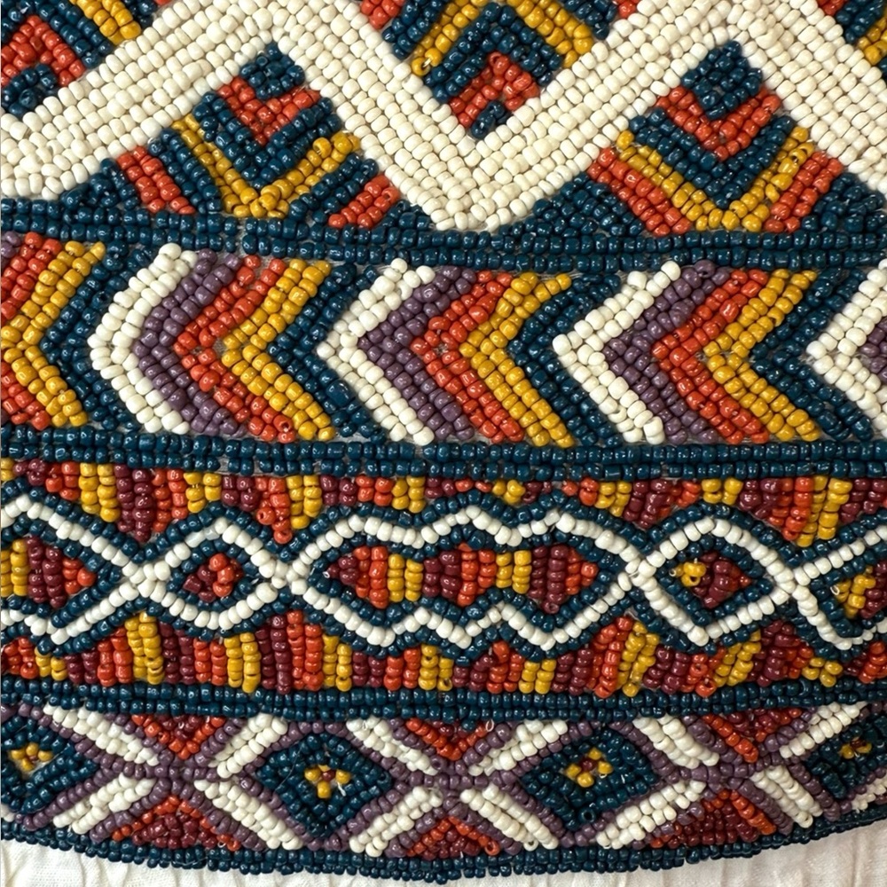 Free People Phoenix Beaded Maxi Boho Dress size M - Picture 13 of 16